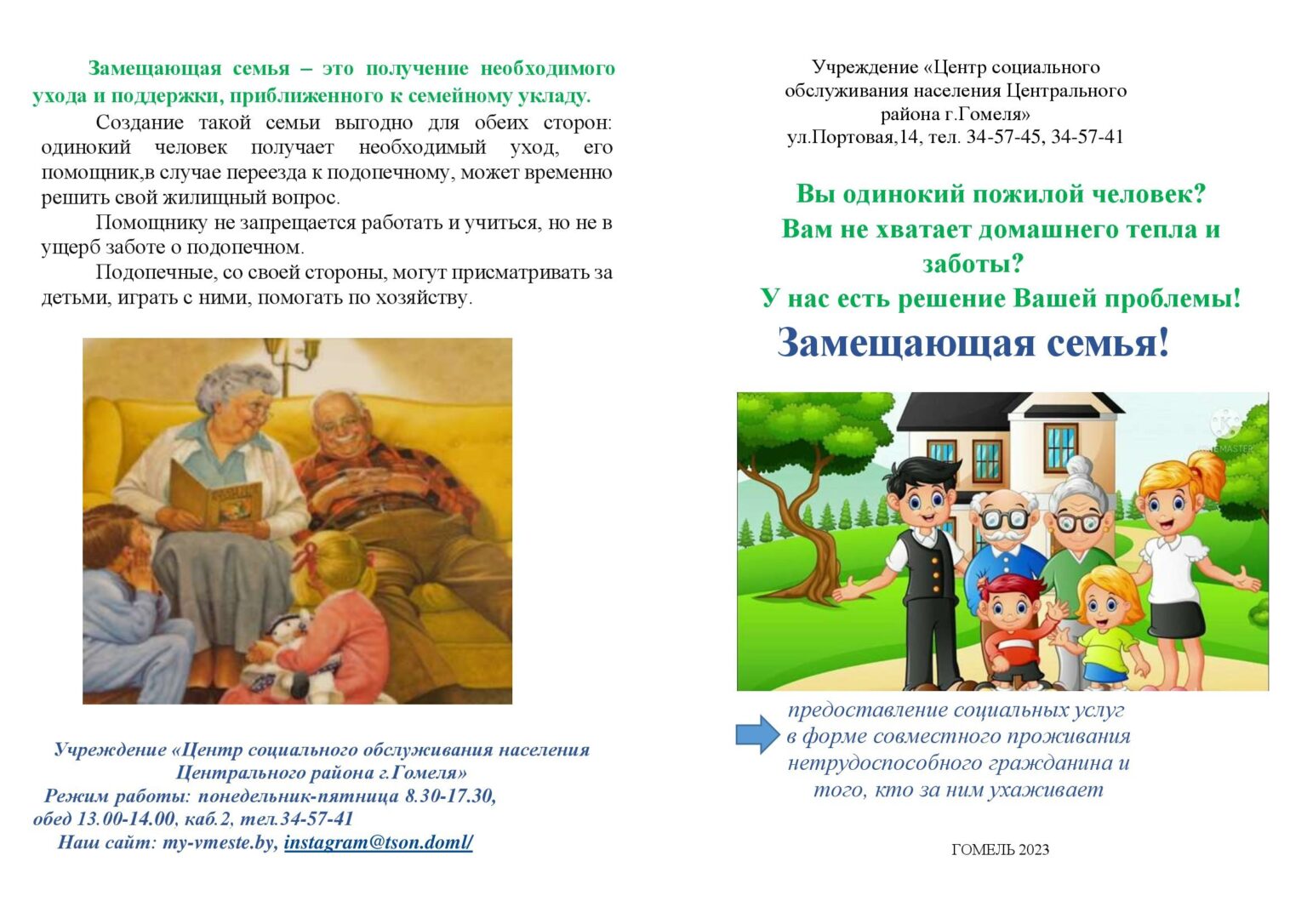Замещающая семья особенности